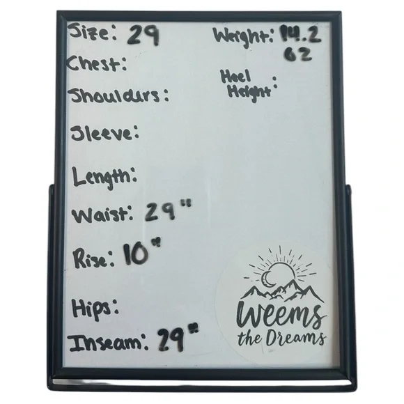 Frame Le High Rise Skinny Jeans Size 29 Medium Wash - Picture 12 of 13